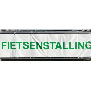 fietsenstalling banner